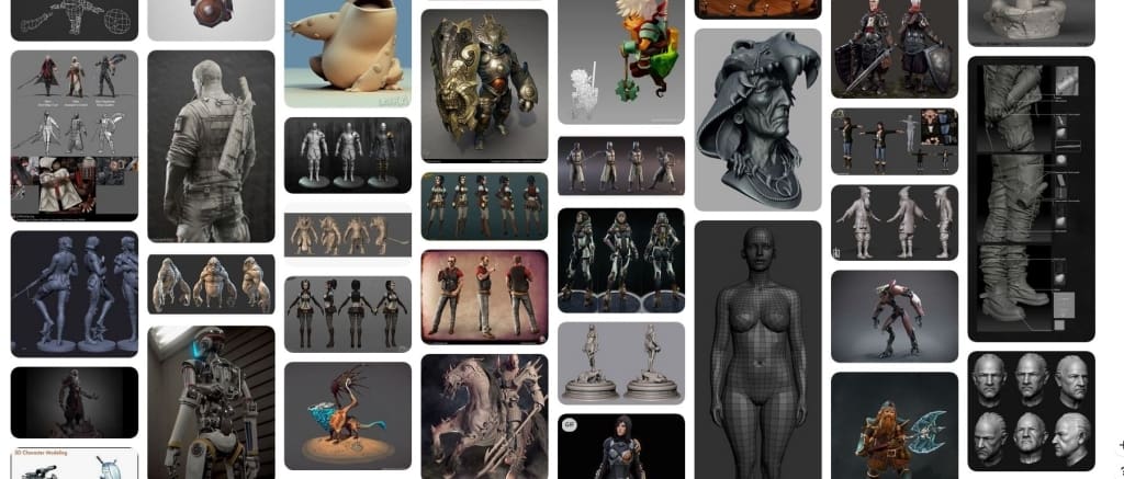 A character collection snapshot