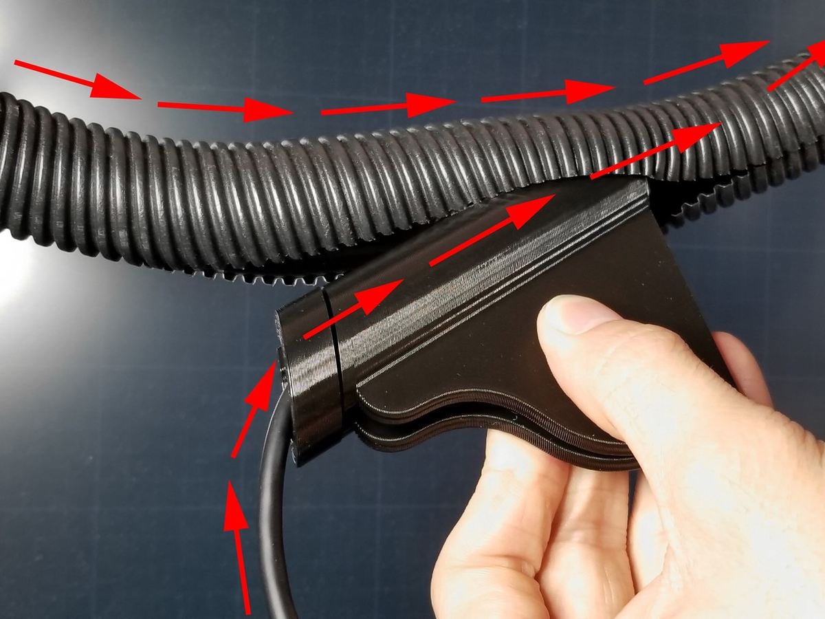 A cord-feeding device you'll find pretty useful