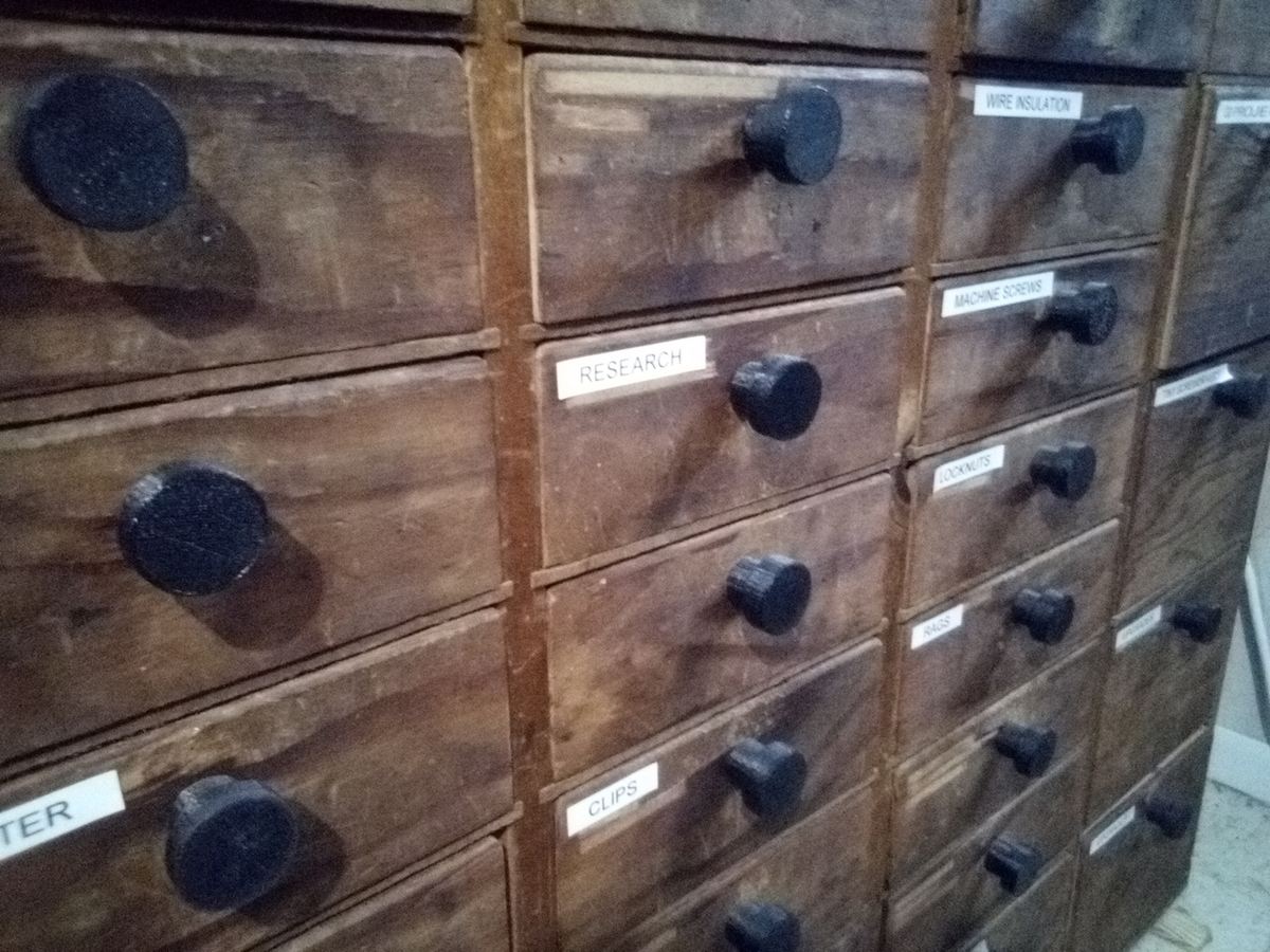 These printed drawer pulls lasted quite well over time