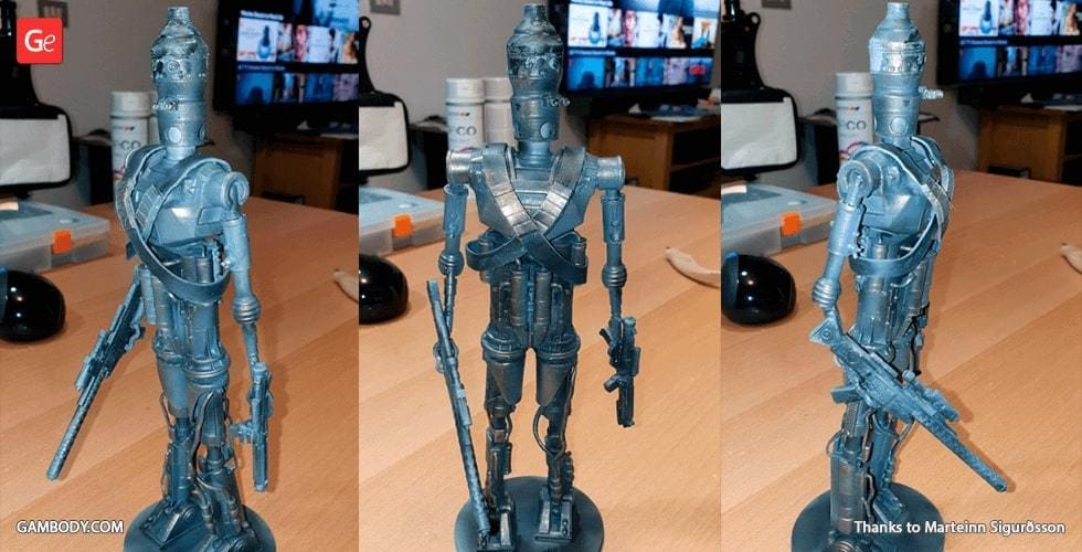 Who could forget the deadly droid bounty hunter IG-11