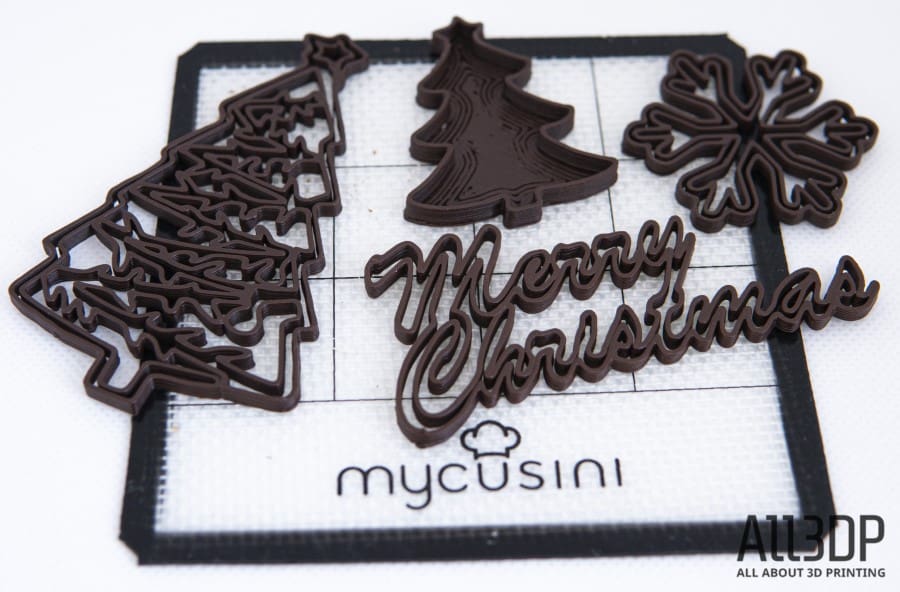 Image of Mycusini Chocolate 3D Printer Review: Printing
