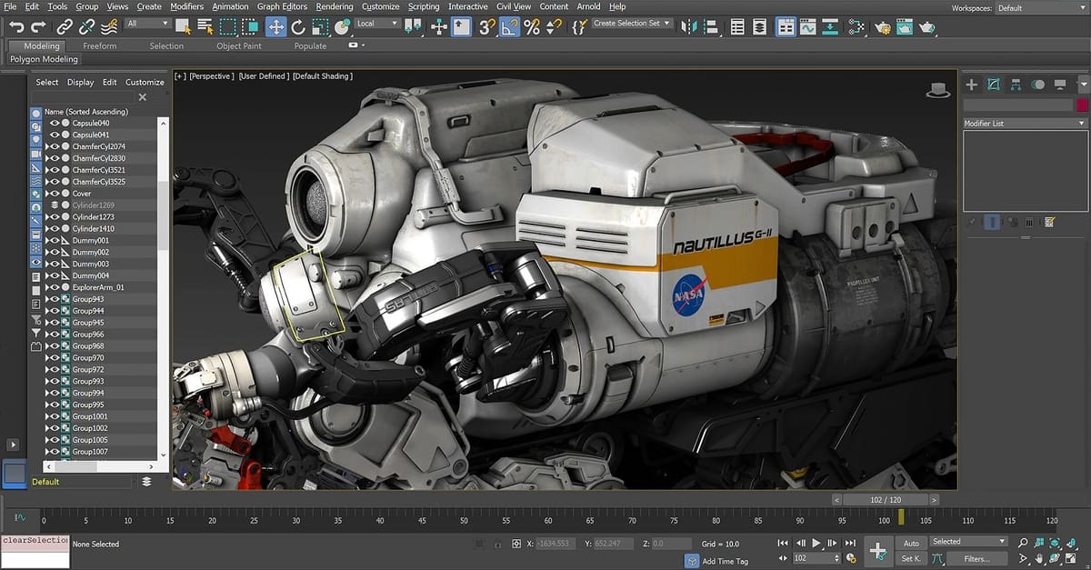 Foto de Softwares de animação 3D/2D: 3ds Max