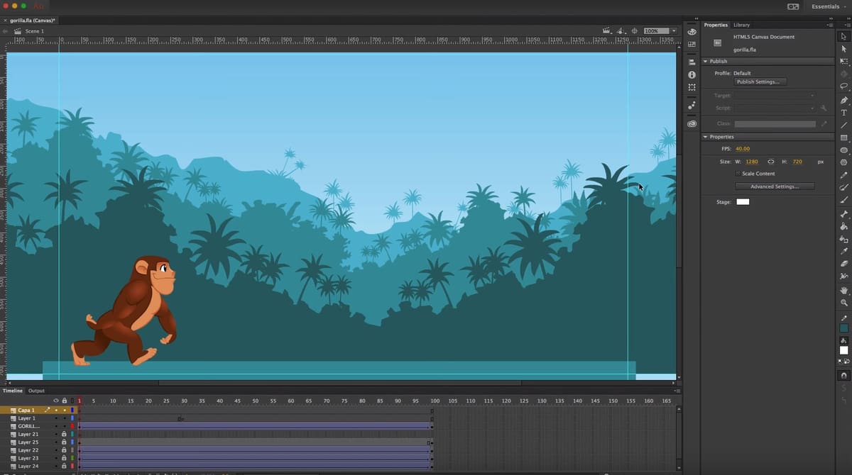 Foto de Softwares de animação 3D/2D: Animate