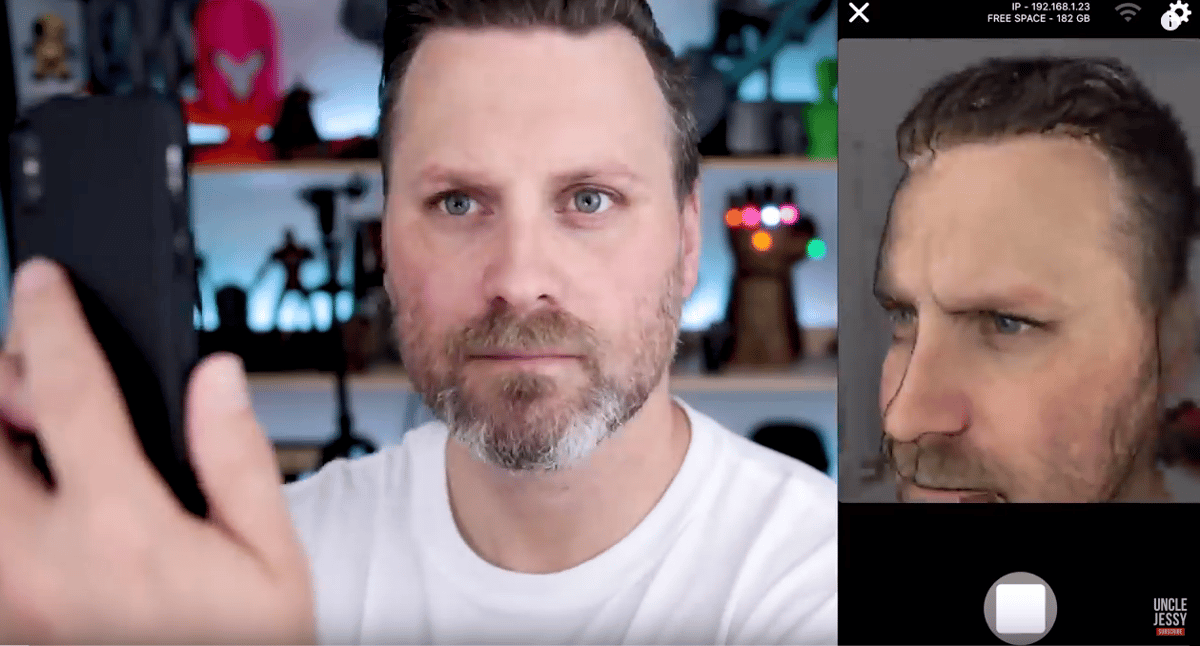 Using Your iPhone to scan your own head in 3D