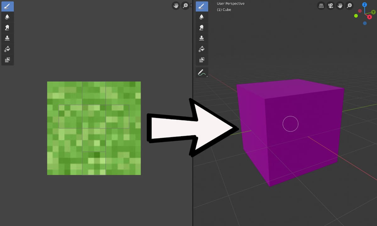 2D images are applied to 3D models through texturing