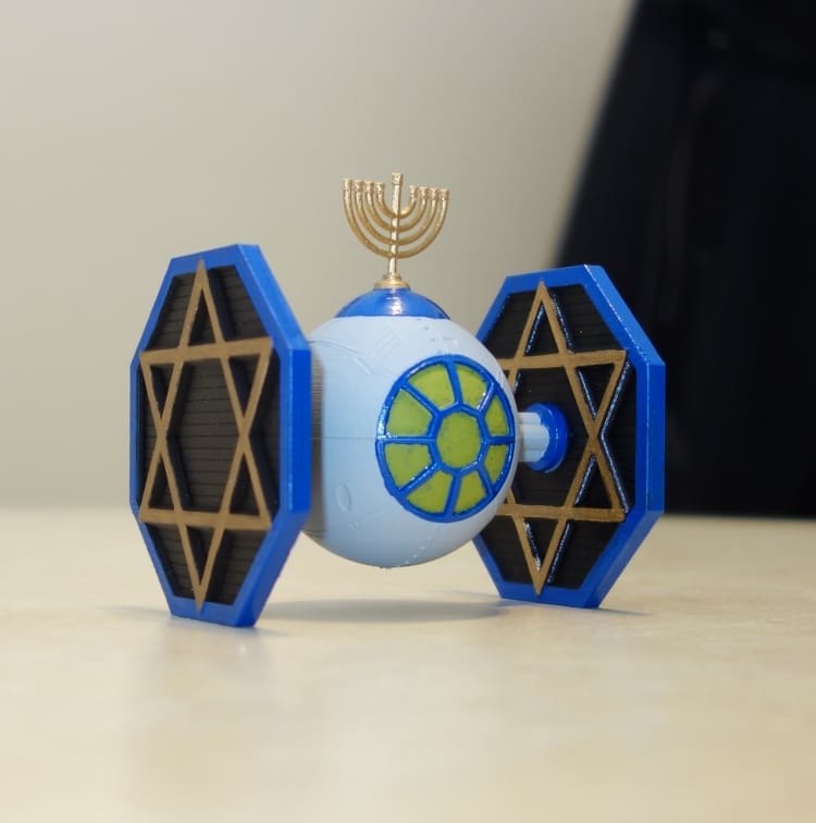 Why not simultaneously celebrate Hanukkah, Star Wars, and Futurama?