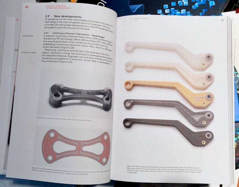 This is a peek inside The 3D Printing Handbook