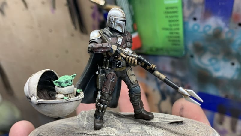 Those painting skills!