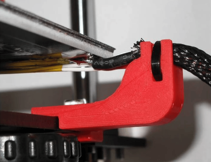 Photo de Améliorations de la Creality Ender 5 - Upgrades et Mods : Support de câbles