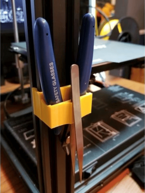 Photo de Améliorations de la Creality Ender 5 - Upgrades et Mods : Porte-outils Ender 5
