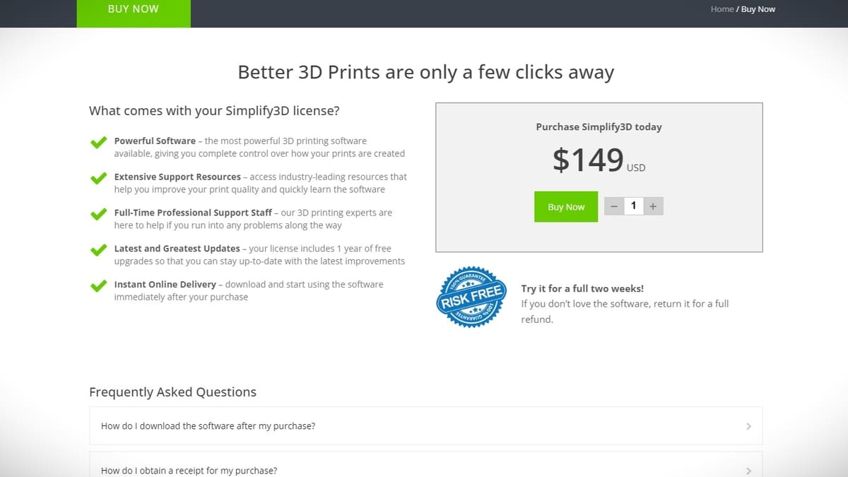 While somewhat pricey, Simplify3D was built and optimized for 3D printing