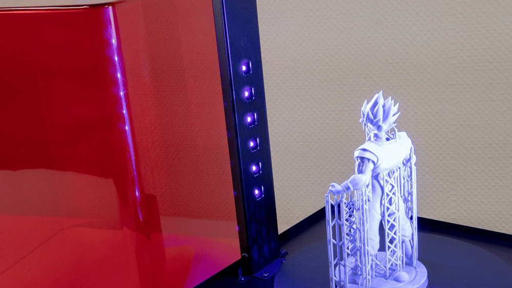 Curing the print stabilizes the material's properties (Source: All3DP)