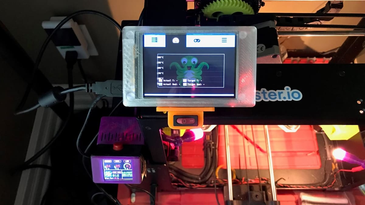 OctoPrint doing its job