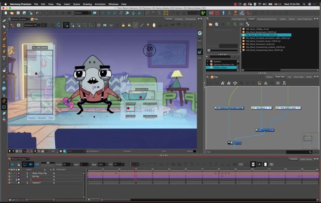 Foto de Softwares de animação 3D/2D: Harmony