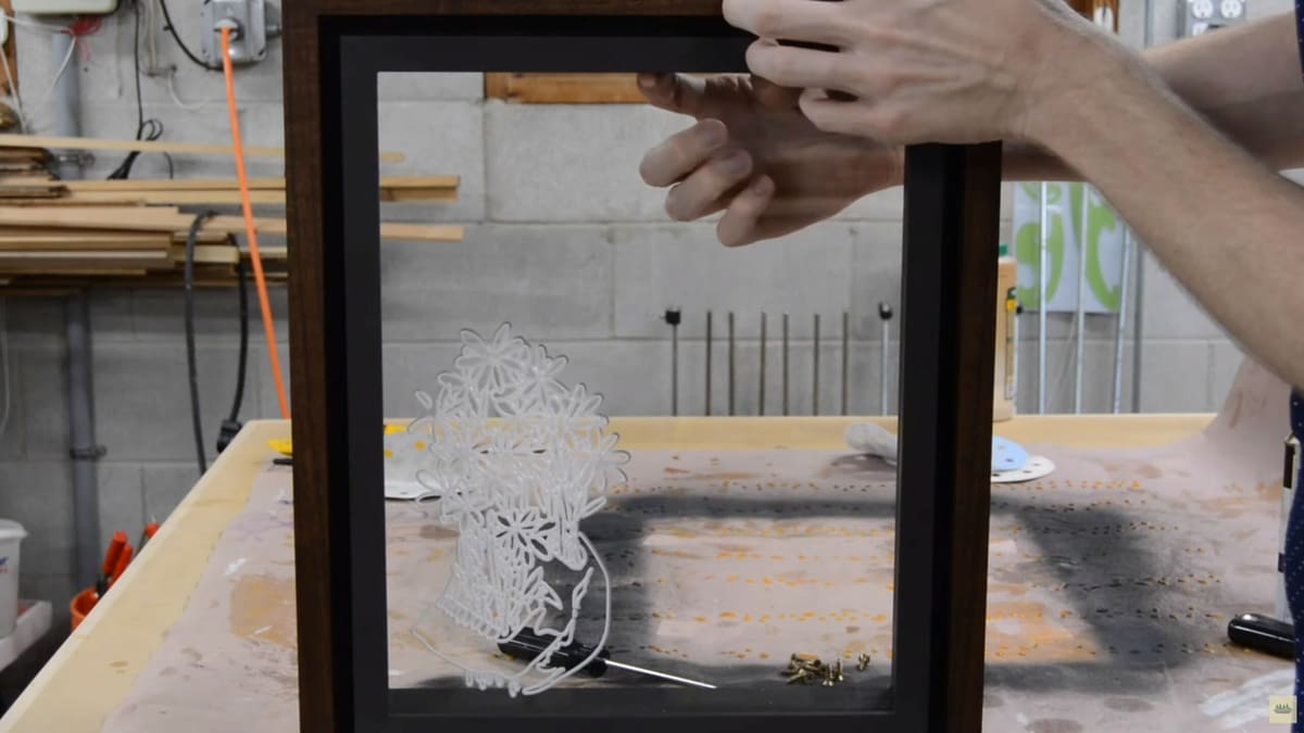 Image of: Floating Shadow Box