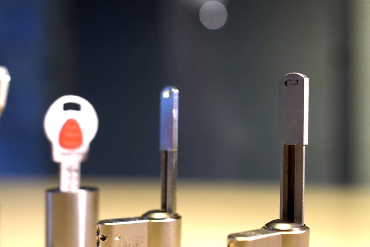 Various types of 3D printable keys from UrbanAlps