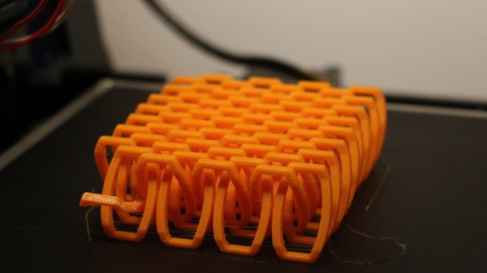 You can print a large sheet since the links print tilted