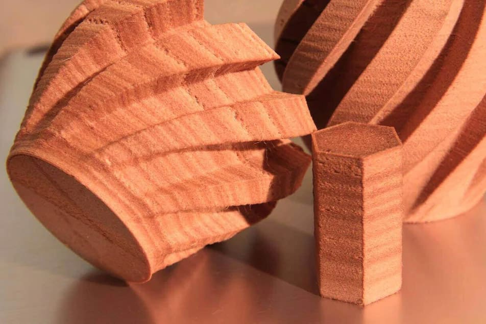 Imagen de Filamentos para impresoras 3D/Filamento 3D: Con madera