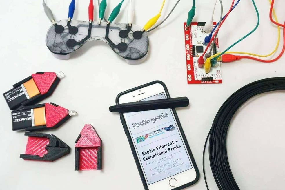 Imagen de Filamentos para impresoras 3D/Filamento 3D: Conductivo