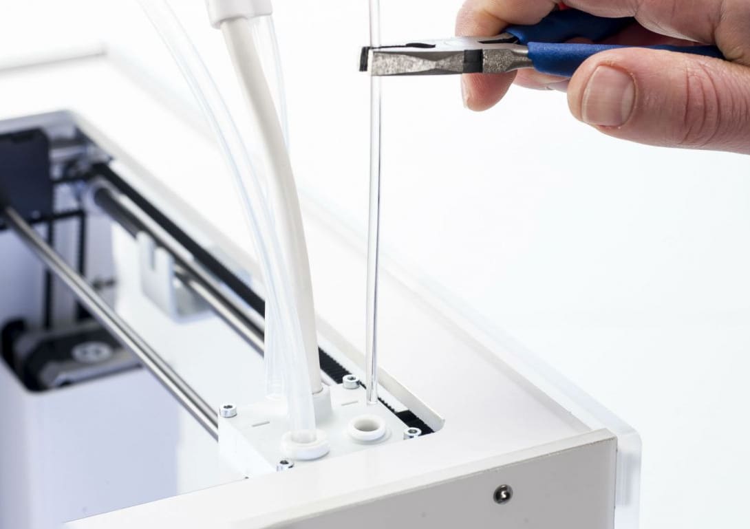 Imagen de Filamentos para impresoras 3D/Filamento 3D: De limpieza
