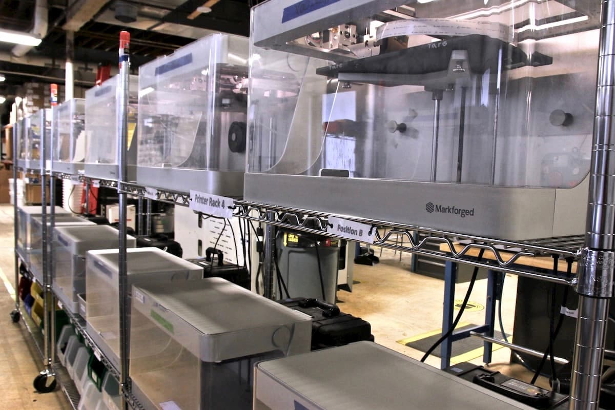 Markforged's printing facility