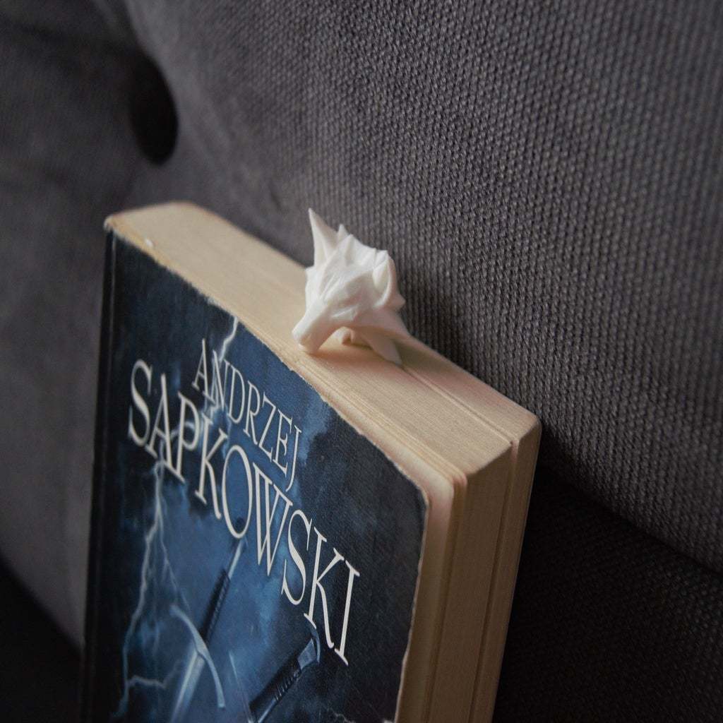 The Witcher medallion re-imagined as a bookmark