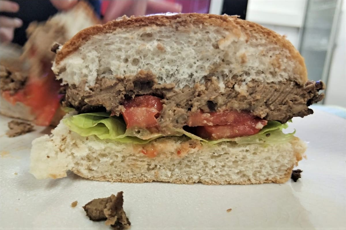 SavorEat's 3D printed burger