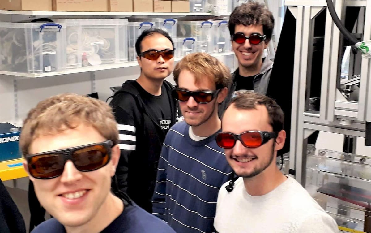 dark red goggles