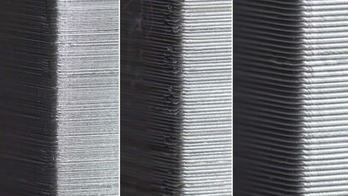 Visible layers are characteristic of FDM prints