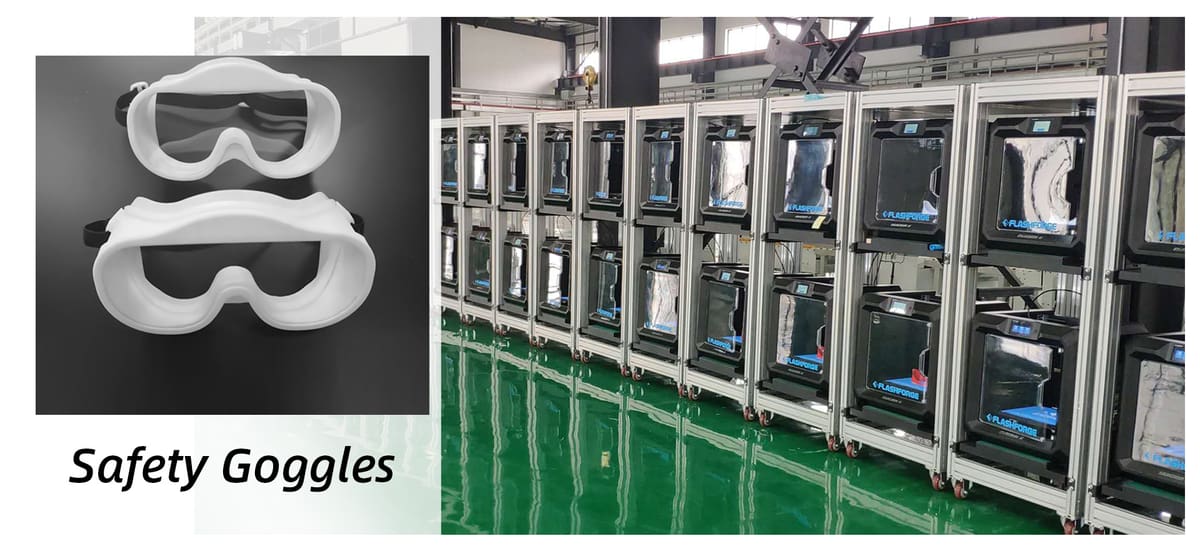 Image of Covid-19 & 3D Printing: Scaling Up to Print Safety Goggles