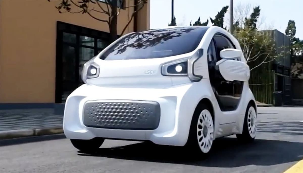 The LSEV is a promising 3D printed car