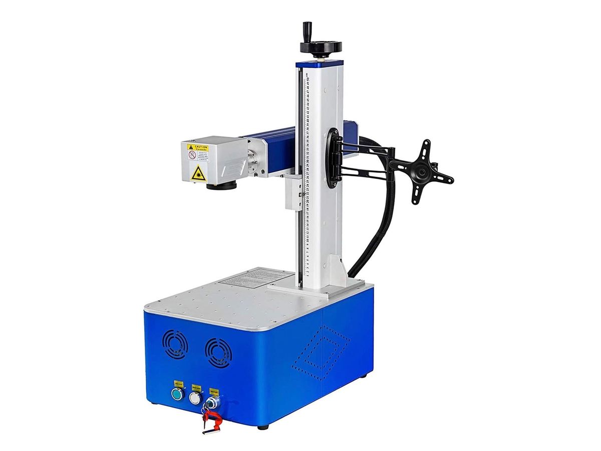 Imagen de Marcador láser: las mejores máquinas de marcado laser: Marcador láser de fibra VEVOR de 20 W