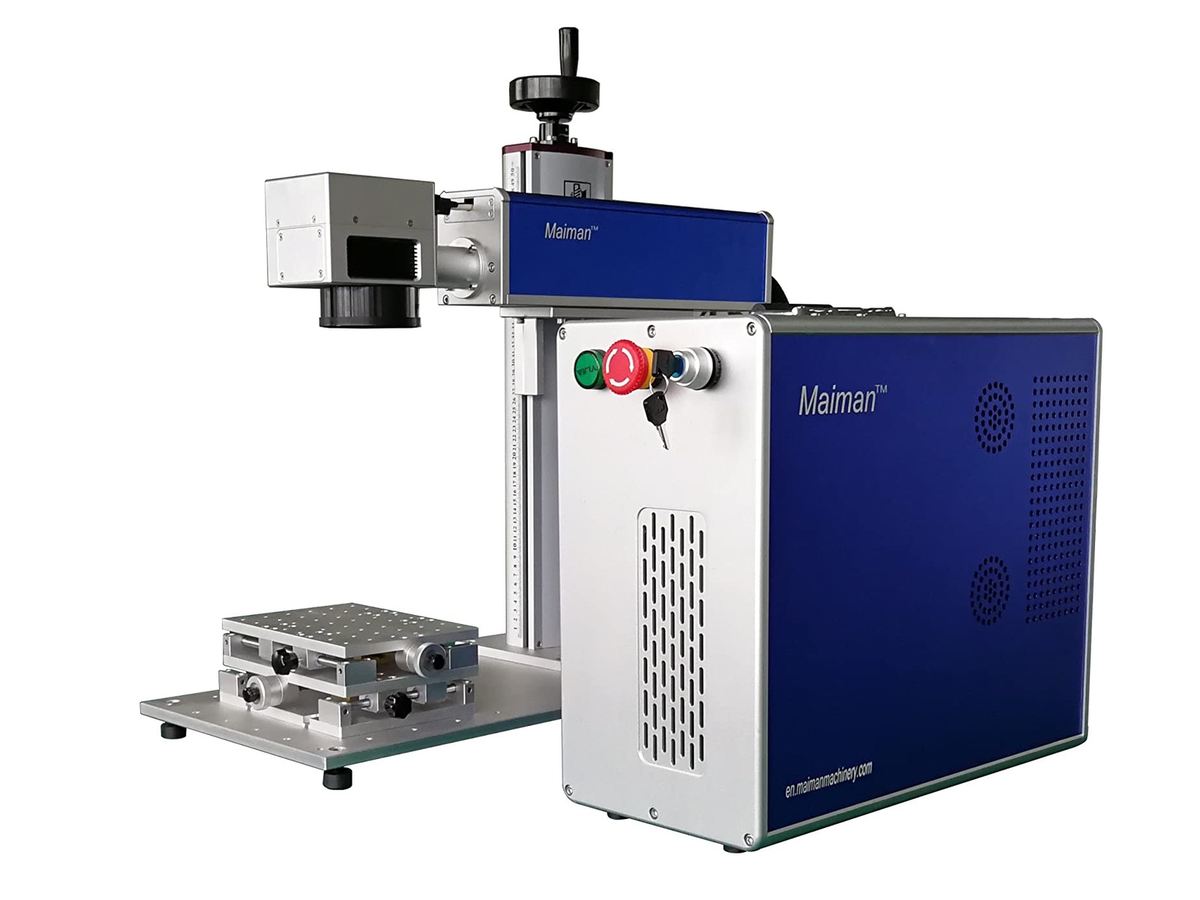 Imagen de Marcador láser: las mejores máquinas de marcado laser: Marcador láser de fibra Maiman de 50 W