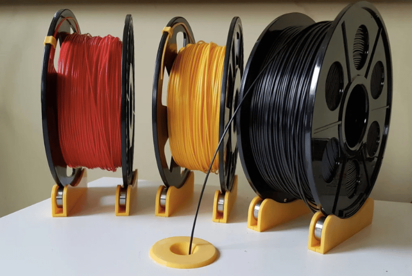 A 3D printed spool holder 