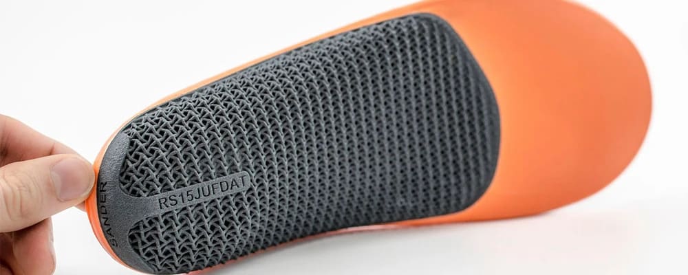 3D printed insoles are custom-made and can alleviate pain for certain conditions