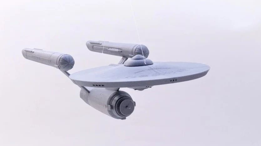 Model ships and figurines are ideal candidates for low-strength infill