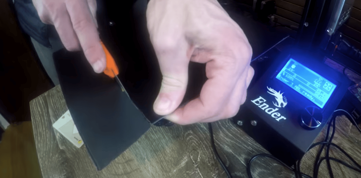Since Easy-Peelzy only comes in a few sizes, you'll have to cut it to fit your print bed