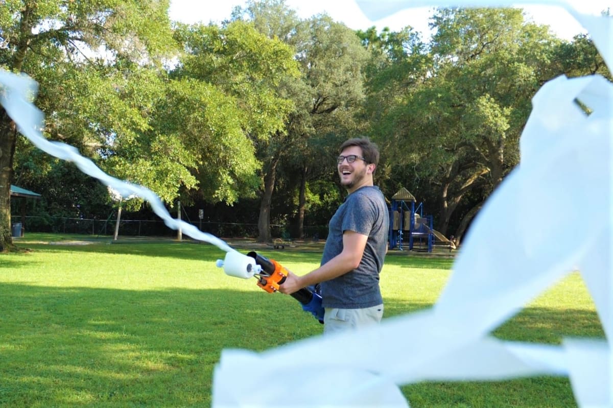 Here's something to do with your stockpiled toilet paper