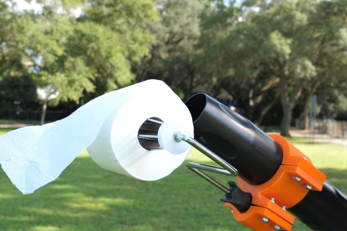The best use for a leaf blower