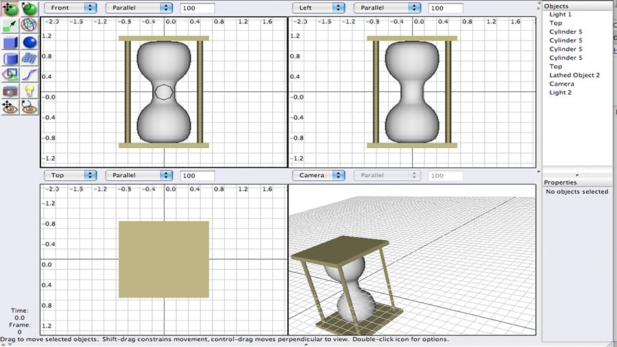 Art of Illusion is a great option for first-time 3D modelers.