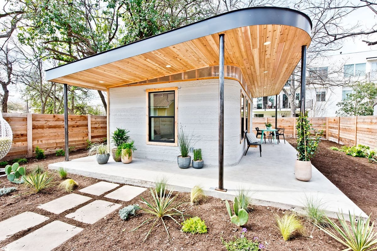 The first 3D printed home in the USA