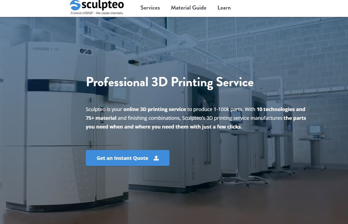 Foto de Serviço de impressão 3D / Impressão 3D online: Sculpteo