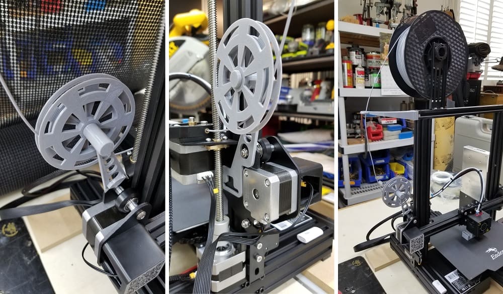 Image of 3D Printing During Covid-19: Mike Steen - Filament Guide Wheel