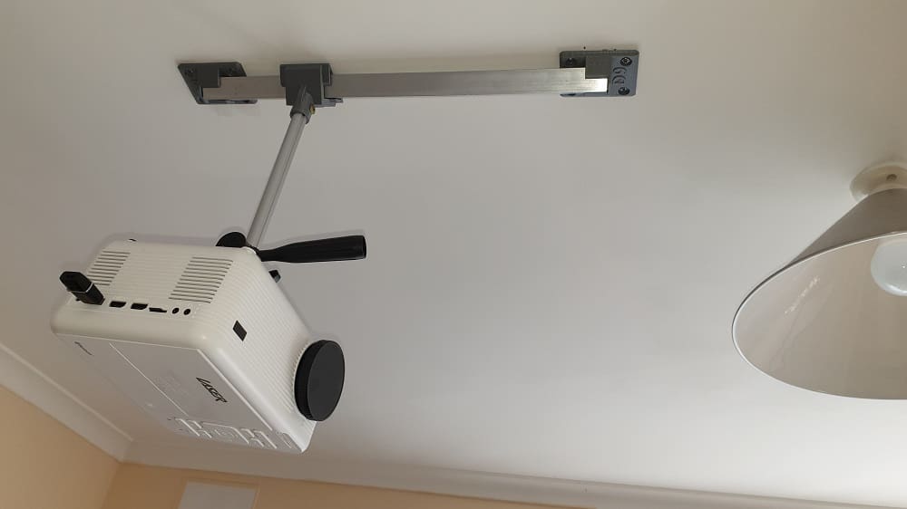 Image of 3D Printing During Covid-19: Richard Ziewiec - Adjustable Projector Bracket