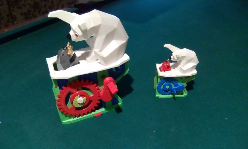 Image of 3D Printing During Covid-19: Jack Swallow - Polar Bear
