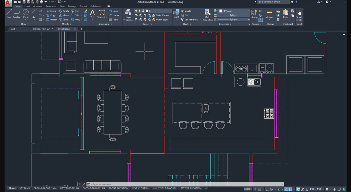 AutoCAD is based in 2D drafting