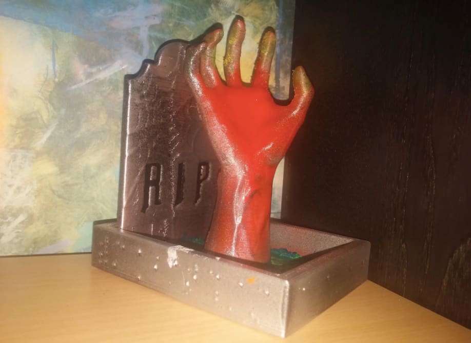 A spooky paint job really brings this model to life