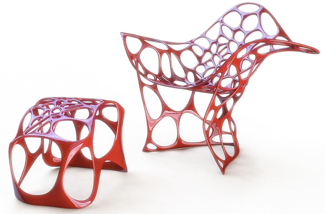 Batoidea furniture resembles the type of stingray that its named after