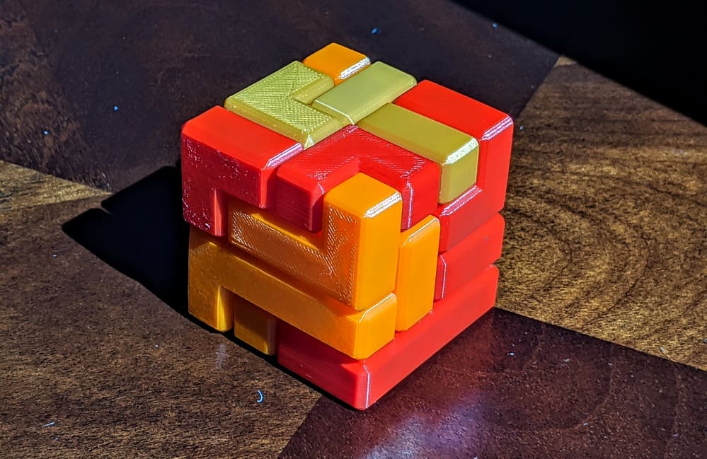 Image of 3D Printing During Covid-19: Rishit R. - Puzzle