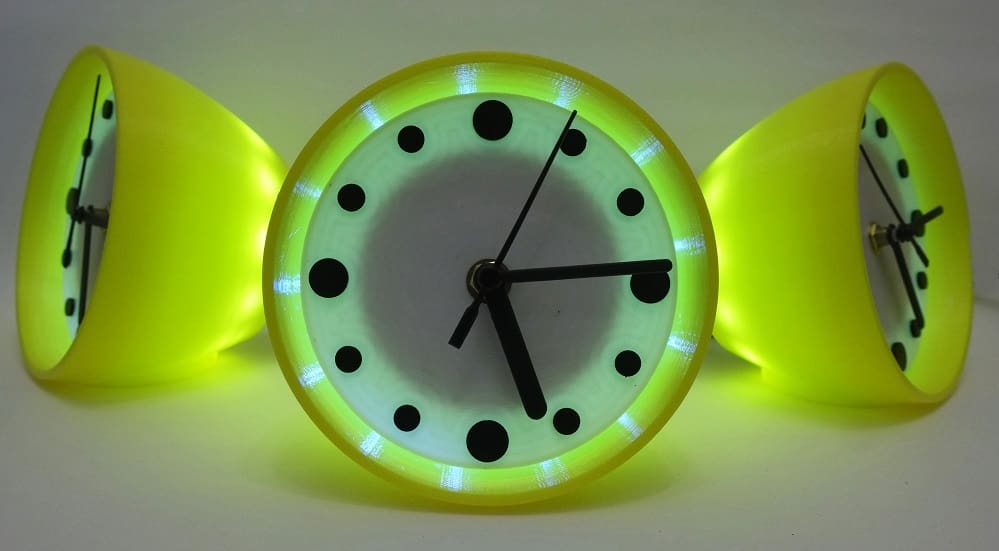 Image of 3D Printing During Covid-19: Brett Halliday - Illuminated Clock